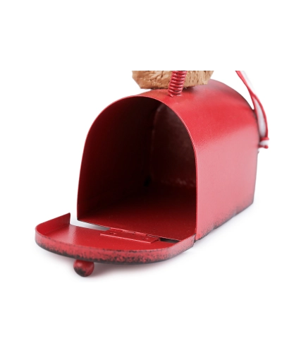 Vianočná kovová poštová schránka na zavesenie - 1 ks | Mimib