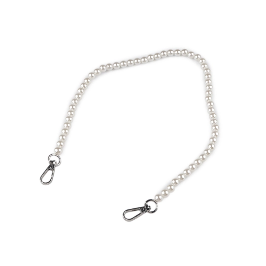 Perlová retiazka / ucho na kabelky a telefóny dĺžka 60 cm - 1 ks | Mimib