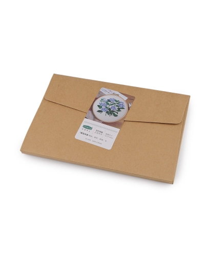 Darčeková sada na vyšívanie s predtlačeným motívom - 1 sada | Mimib