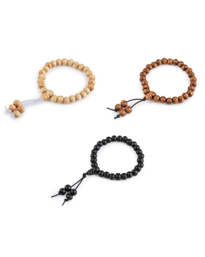 Drevený náramok Japa Mala - 1 ks | Mimib