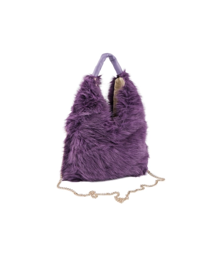 Kožušinová kabelka - 1 ks | Mimib