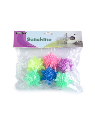 Opakovane použiteľné guličky do práčky, súprava 6 ks - 1 sada | Mimib