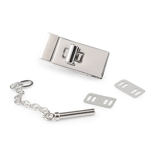 Sada zapínania na tašku s retiazkou - 1 sada | Mimib