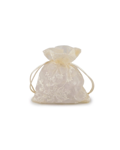 Darčekové vrecúško vyšívané 10x13 cm - 10 ks | Mimib