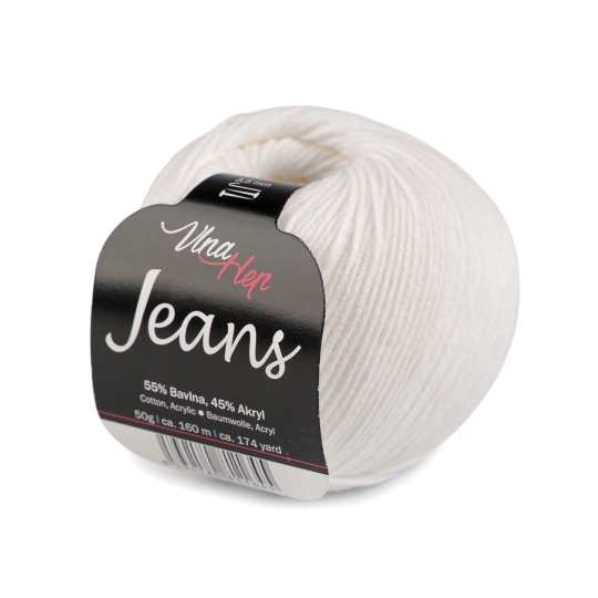 Pletacia priadza Jeans 50 g - 1 ks | Mimib