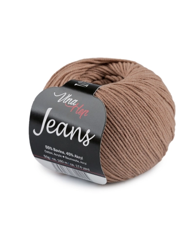 Pletacia priadza Jeans 50 g - 1 ks | Mimib