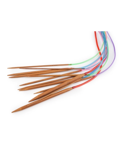 Kruhové ihlice bambusové č. 2-8 - 1 ks | Mimib
