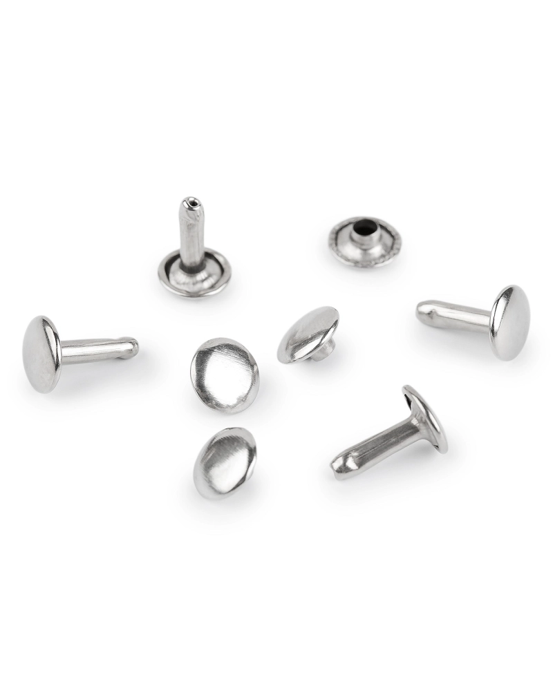 Duté nity obojstranné na kožu a hrubé látky Ø9 mm - 100 pár | Mimib