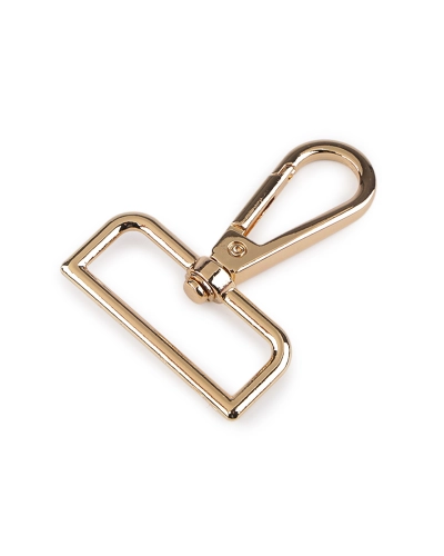 Karabína kovová otočná, prievlak 38 mm - 1 ks | Mimib