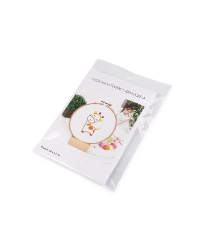 Detská sada vyšívanie s rámčekom - 1 sada | Mimib