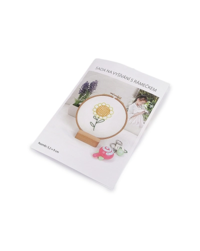 Detská sada vyšívanie s rámčekom - 1 sada | Mimib