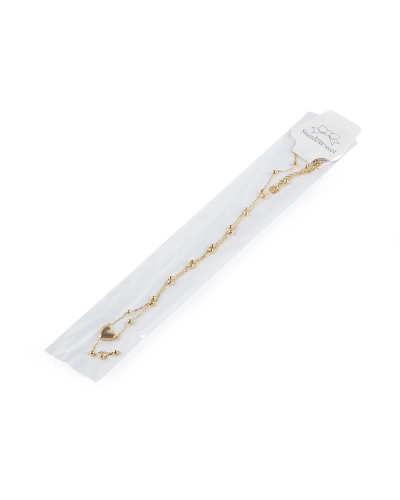 Náhrdelník z nerezovej ocele srdce - 1 ks | Mimib