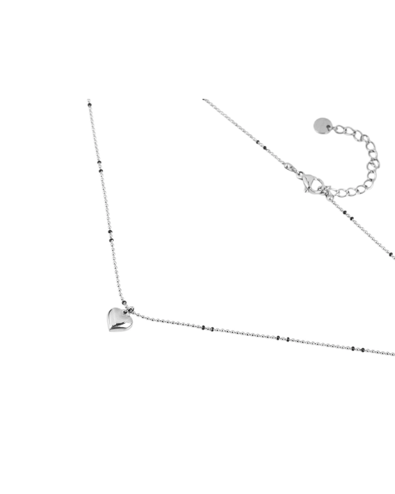 Náhrdelník z nerezovej ocele srdce - 1 ks | Mimib