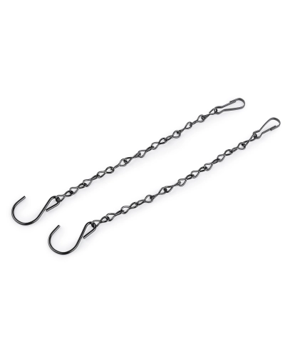 Kovová retiazka na zavesenie dekorácií, kvetináčov 25 cm - 2 ks | Mimib