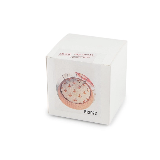 Kreatívna súprava na výrobu ihelníčka s dreveným podstavcom - 1 sada | Mimib