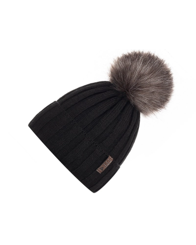 Dievčenská zimná čiapka s brmbolcom - 1 ks | Mimib