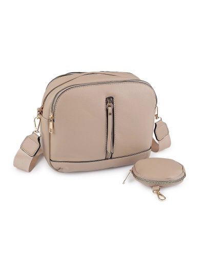 Dámska kabelka s puzdrom 25x21 cm - 1 ks | Mimib