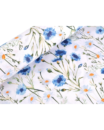 Bavlnená látka / plátno kvety - 1 m | Mimib