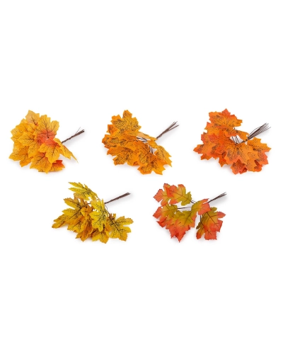 Umelé listy na drôtiku 10 ks - 1 zväzok | Mimib