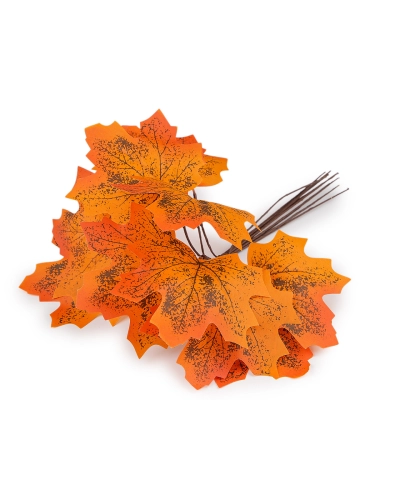 Umelé listy na drôtiku 10 ks - 1 zväzok | Mimib