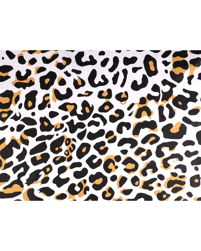 Bavlnená látka / plátno gepard - 1 m | Mimib