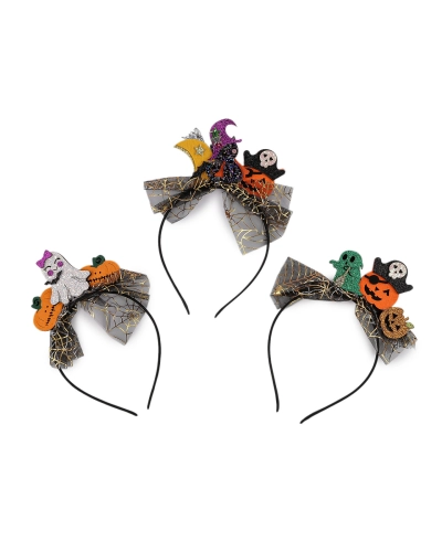 Čelenka do vlasov Halloween / čarodejnica - 1 ks | Mimib
