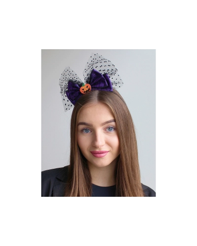 Čelenka do vlasov Halloween / čarodejnica - 1 ks | Mimib