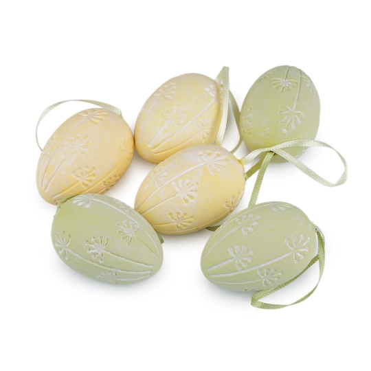 Veľkonočné vajíčka na zavesenie - 6 ks | Mimib