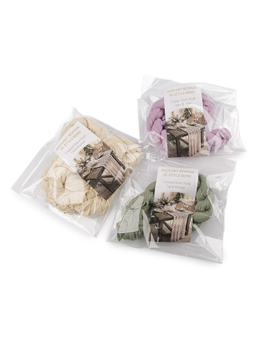 Krčený behúň v štýle boho pre svadby a oslavy 0,5x3 m - 1 ks | Mimib