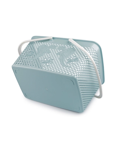 Plastový košík s vekom 20x35 cm - 1 ks | Mimib