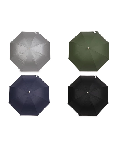 Dámsky vystreľovací dáždnik béžový lem - 1 ks | Mimib