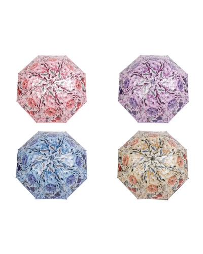 Dámsky vystreľovací dáždnik kvety - 1 ks | Mimib