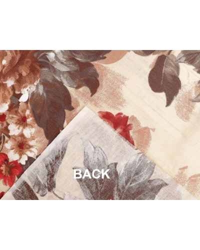 Bavlnená látka / plátno kvety / ruže šírka 220 cm - 1 m | Mimib