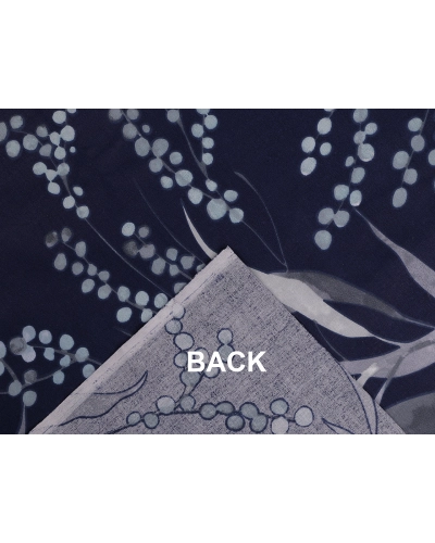 Bavlnená látka / plátno listy / rastliny šírka 220 cm - 1 m | Mimib