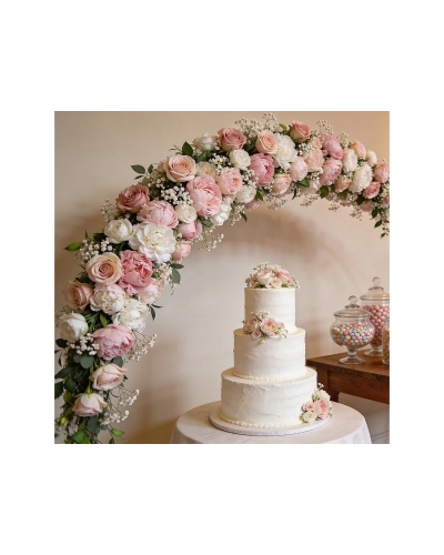 Girlanda z aranžovacej hmoty na živé kvety - 1 ks | Mimib