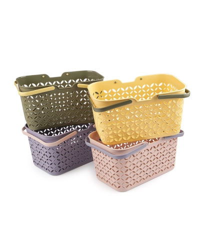 Plastový košík 18,5x28 cm - 1 ks | Mimib