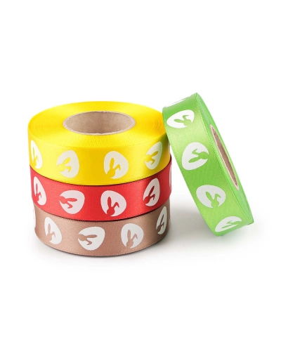 Saténová stuha Veľká Noc šírka 24 mm - 20 m | Mimib