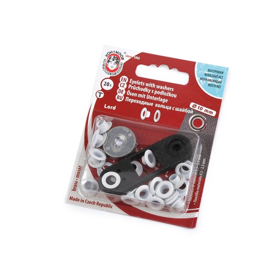 Priechodky s podložkou vnútorný Ø5,5 mm / vonkajší Ø10 mm - 1 krab. | Mimib