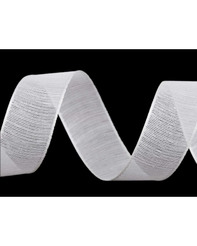 Plátnová stuha s vlascom šírka 25 mm - 25 m | Mimib