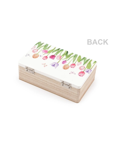 Drevená krabička s potlačou 10x16 cm - 1 ks | Mimib