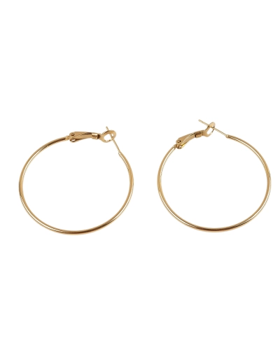 Náušnice z nerezovej ocele kruhy - 1 pár | Mimib