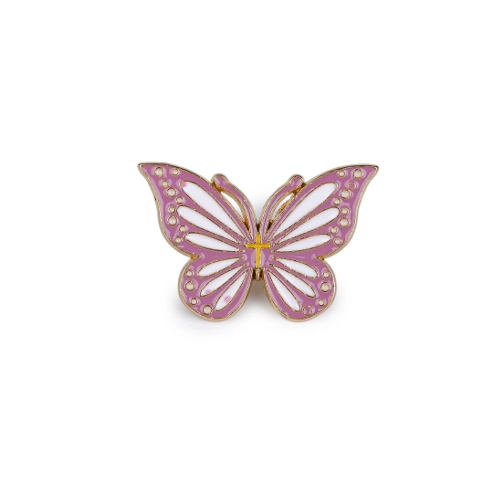 Brošňa / odznak motýľ - 1 ks | Mimib