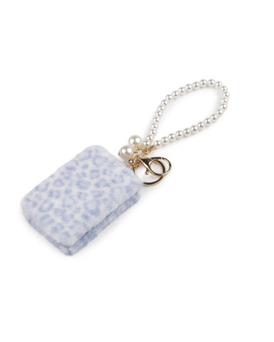 Plyšové kozmetické zrkadlo / prívesok na kabelku - 1 ks | Mimib