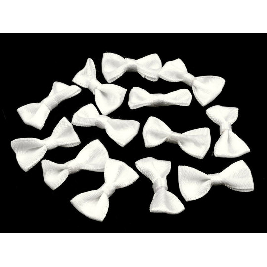 Esküvői kitűző / alkalmi szatén masni 12x25 mm | Mimib