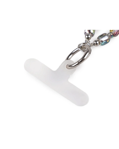 Prívesok na mobil zo sklenených korálikov - 1 ks | Mimib