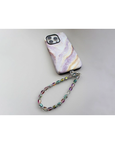 Prívesok na mobil zo sklenených korálikov - 1 ks | Mimib