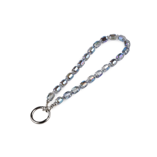 Prívesok na mobil zo sklenených korálikov - 1 ks | Mimib