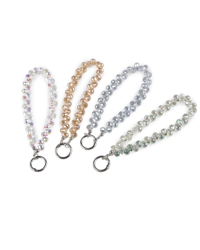 Prívesok na mobil zo sklenených korálikov - 1 ks | Mimib