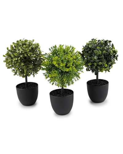 Umelý buxus v kvetináči - 1 ks | Mimib