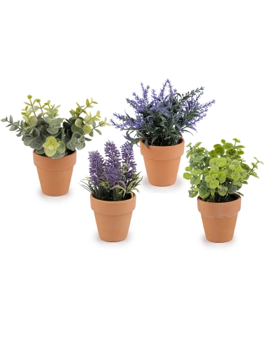 Umelá rastlina v kvetináči - 1 ks | Mimib